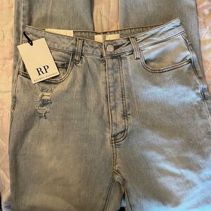 Rachel Parcell Sky Blue High Rise Jeans